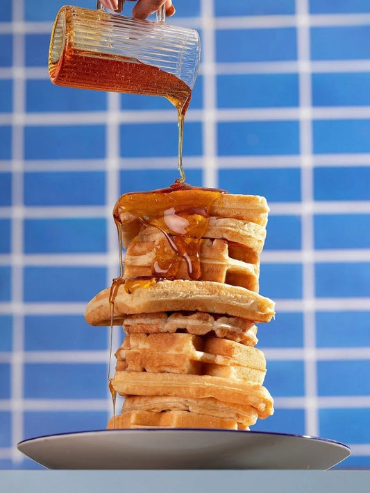 Dikdörtgen Mavi Fayans Arka Plan & Zemin