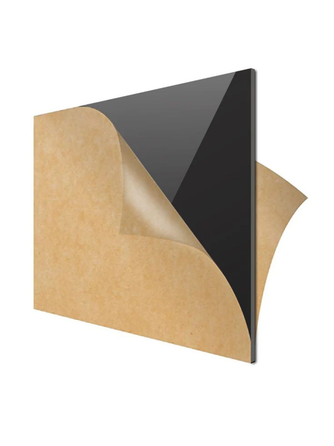 Siyah Yansıtıcı Pleksi Zemin