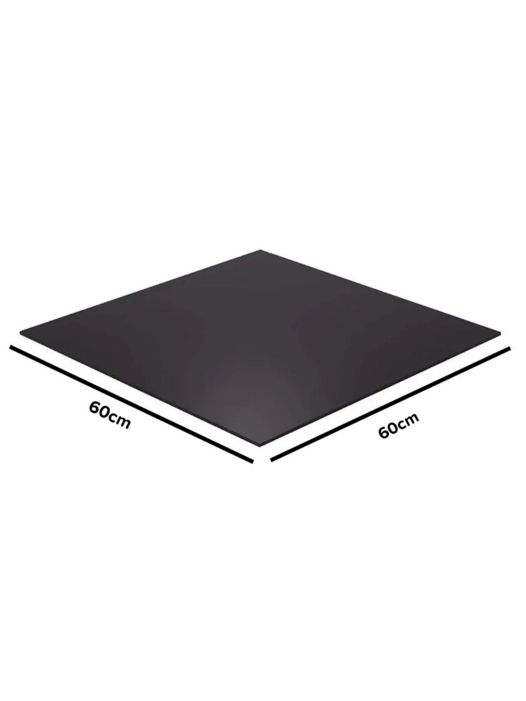 Siyah Yansıtıcı Pleksi Zemin