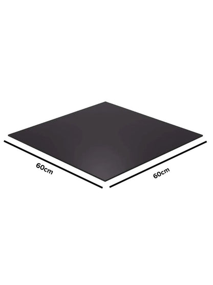 Siyah Yansıtıcı Pleksi Zemin