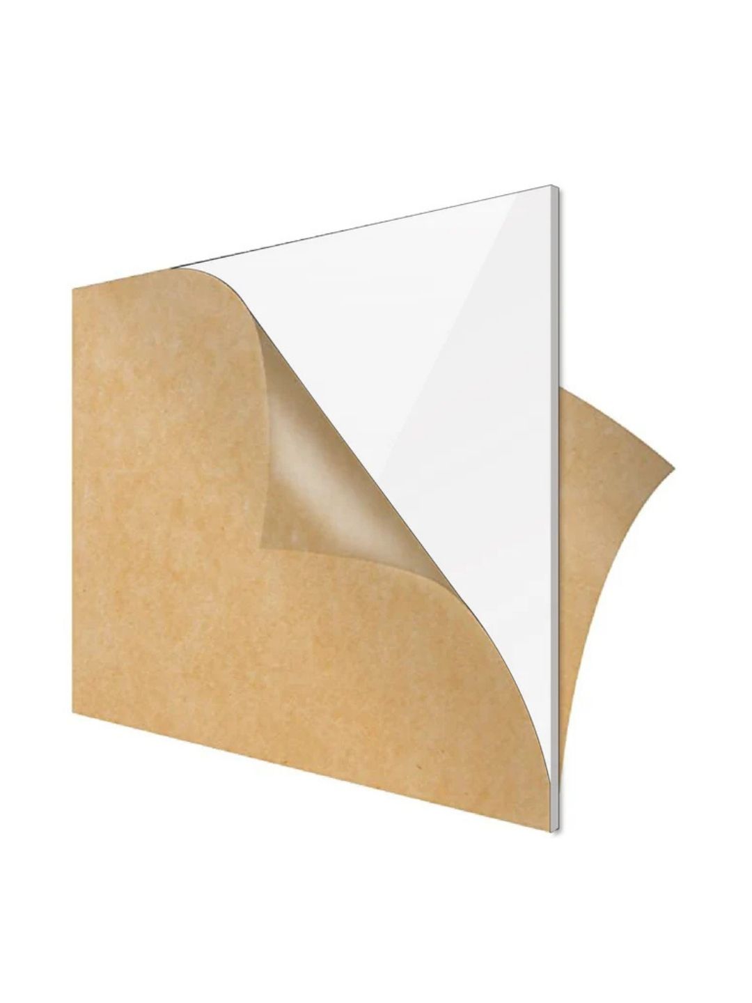 Beyaz Yansıtıcı Pleksi Zemin