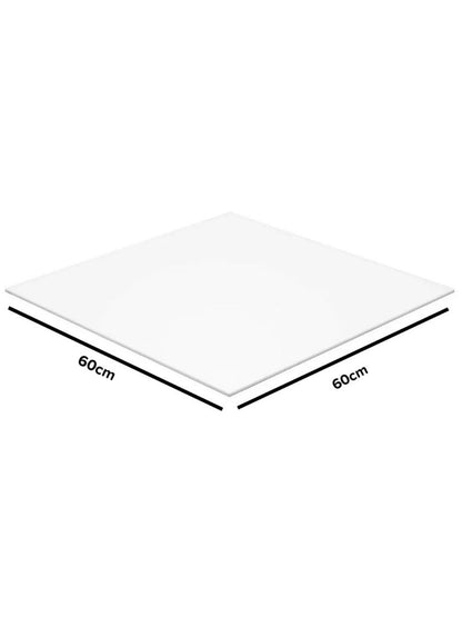 Beyaz Yansıtıcı Pleksi Zemin
