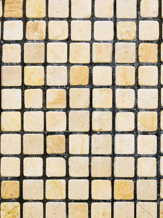 Kare Desenli Fayans Arka Plan & Zemin